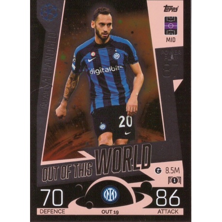Hakan Çalhanoğlu Inter Milan OUT 19