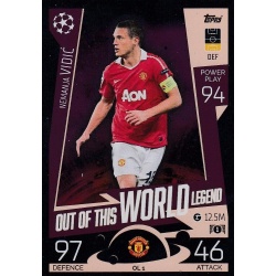 Nemanjia Vidić Manchester United OL 1