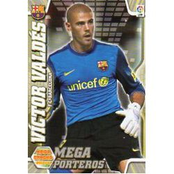 Victor Valdés Mega Porteros Barcelona 400 Megacracks 2010-11