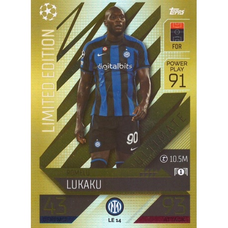 Romelu Lukaku Inter Milan LE 14