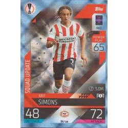 Xavi Simons PSV Eindhoven Crystal SU 22