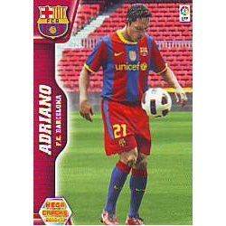 Adriano Nuevas Fichas Barcelona 455 Megacracks 2010-11