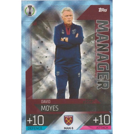 David Moyes West Ham United Crystal MAN 6