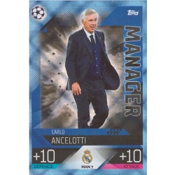 Carlo Ancelotti Real Madrid Crystal MAN 7