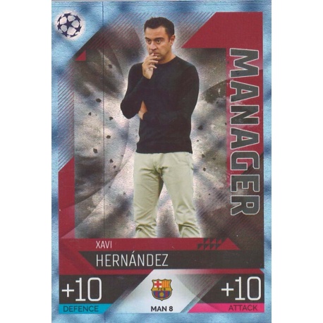 Xavi Hernández Barcelona Crystal MAN 8