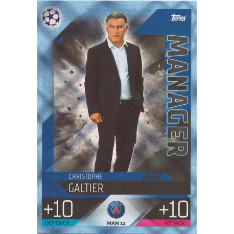 Christophe Galtier PSG Crystal MAN 11