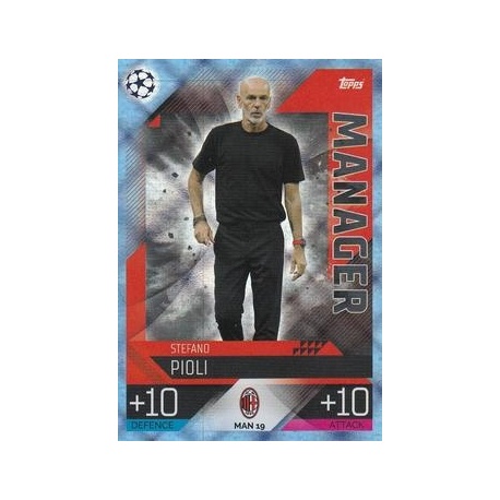 Stefano Pioli AC Milan Crystal MAN 19