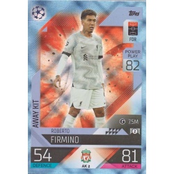 Roberto Firmino Liverpool Crystal AK 2