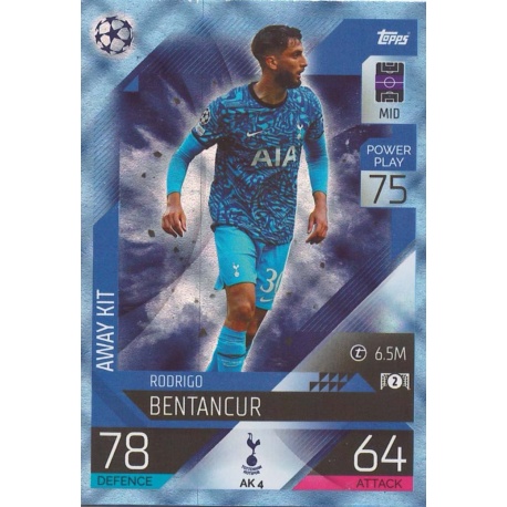 Rodrigo Bentancur Tottenham Hotspur Crystal AK 4