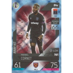 Maxwel Cornet West Ham United Crystal AK 7