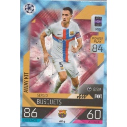 Sergio Busquets Barcelona Crystal AK 9
