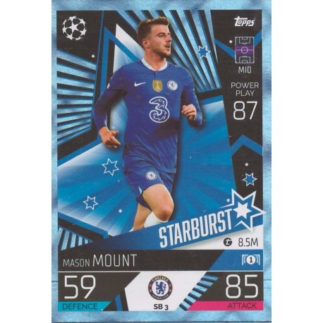Mason Mount Chelsea Crystal SB 3