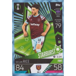 Declan Rice West Ham United Crystal SB 7