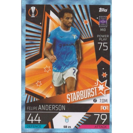Felipe Anderson SS Lazio Crystal SB 21