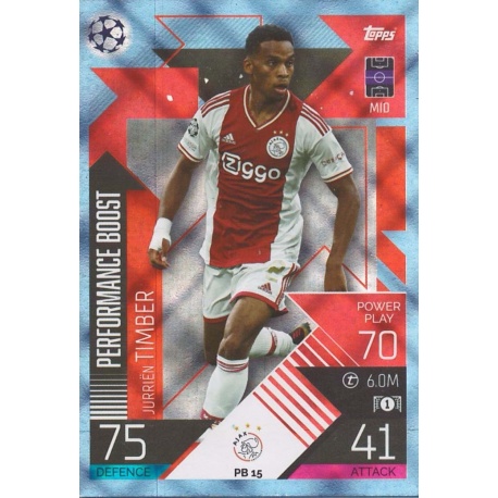 Jurriën Timber AFC Ajax Crystal PB 15