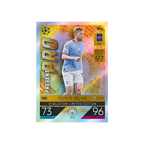 Kevin De Bruyne Manchester City EV 2
