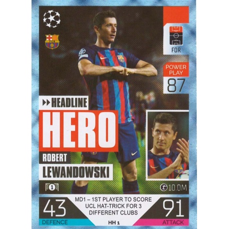 Robert Lewandowski Barcelona Crystal HH 1