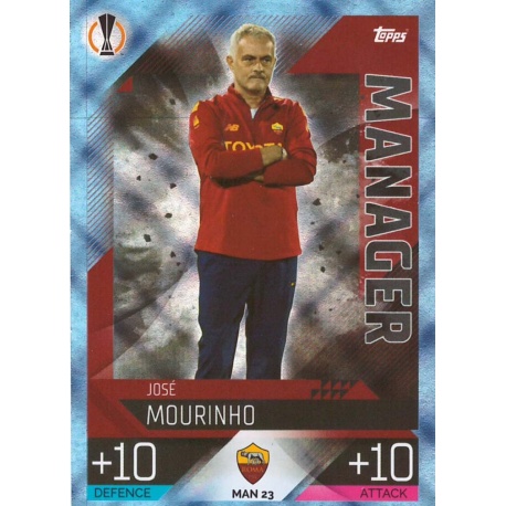 José Mourinho AS Roma Crystal MAN 23