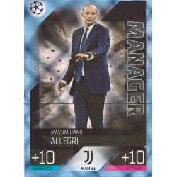 Maximiliano Allegri Juventus Crystal MAN 21
