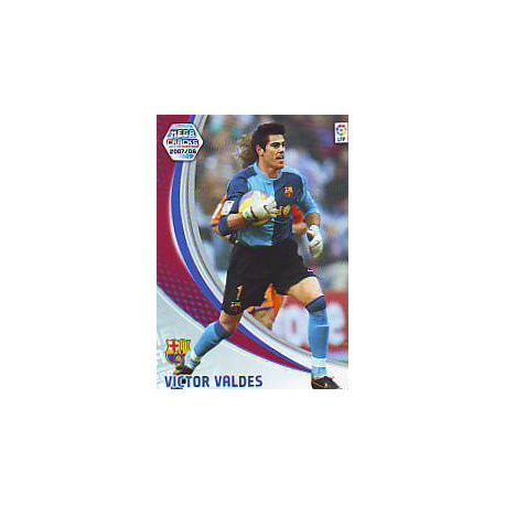 Victor Valdés Barcelona 56 Megacracks 2007-08