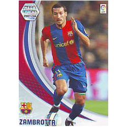 Zambrotta Barcelona 61 Megacracks 2007-08