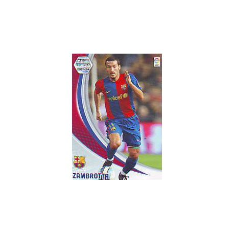 Zambrotta Barcelona 61 Megacracks 2007-08