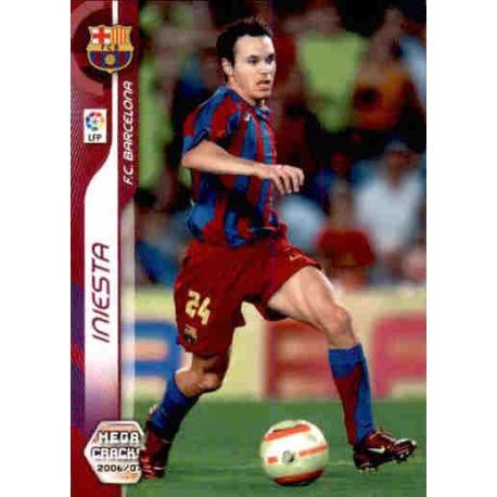 Iniesta Barcelona 50 Megacracks 2006-07