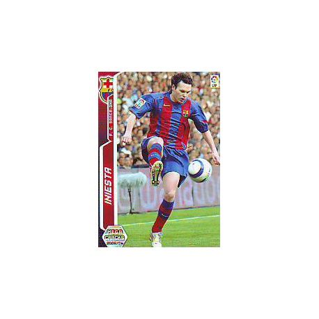 Iniesta Barcelona 67 Megacracks 2005-06