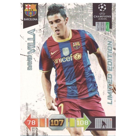 David Villa Limited Edition Barcelona