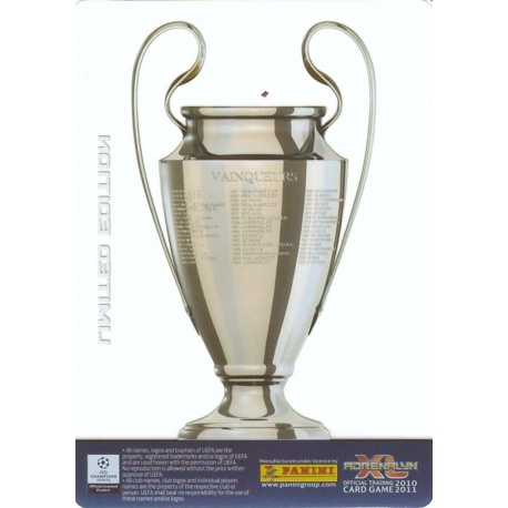 Champions League Trophy Card Limited Edition