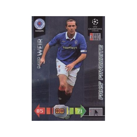David Weir Fans Favourite Glasgow Rangers 228