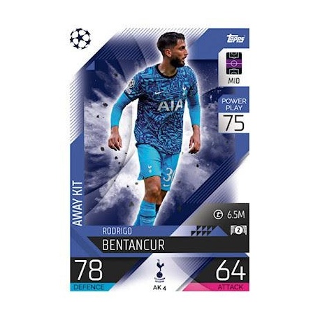 Rodrigo Bentancur Tottenham Hotspur AK 4