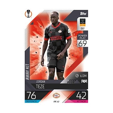 Jordan Teze PSV Eindhoven AK 17