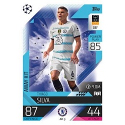 Comprar Trading Card Thiago Silva Away Kit Topps Match Attax Extra 2023