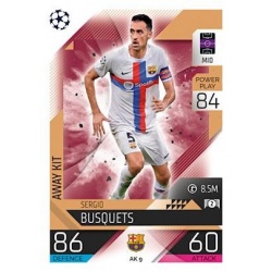 Oferta Online Sergio Busquets Away Kit Match Attax Extra 2023