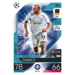 Buy Cards Federico Dimarco Inter Milan Match Attax Extra 2023 Topps