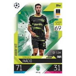 Sale Cards Gonçalo Inácio Sporting Club Match Attax Extra 2023