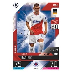 Offer Soccer Cards Borna Barišić Rangers FC Match Attax Extra 2023