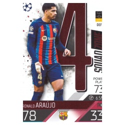 Buy Cards Ronald Araújo Barcelona Match Attax Extra 2023