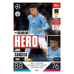 Buy Cards João Cancelo Manchester City Topps Match Attax Extra 22/23