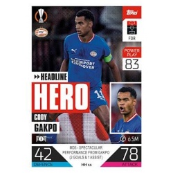 Buy Cards Cody Gakpo PSV Eindhoven Topps Match Attax Extra 2023