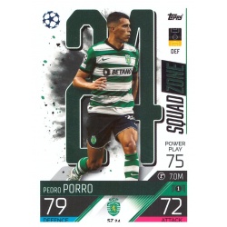Trading Cards Pedro Porro Sporting Club Match Attax Extra 2023 Topps