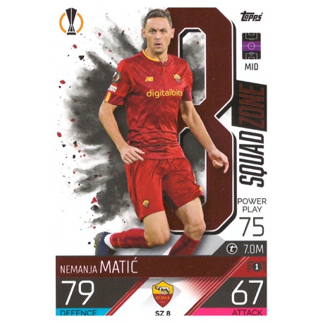 Nemanja Matic AS Roma SZ 8