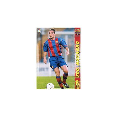 Fernando Navarro Nuevas Fichas Bis Barcelona 70 Megacracks 2004-05