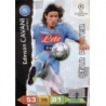 Cromo de Edison Cavani Star Player SSC Napoli Adrenalyn XL Champions League 2011 12