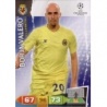 Trading Card of Borja Valero Villarreal Adrenalyn XL Champions League 2011 12