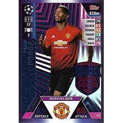 Paul Pogba Limited Edition LE9 Match Attax Champions 2018-19