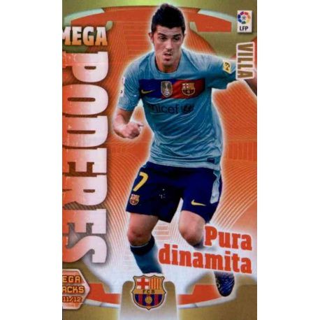 David Villa Mega Poderes 402 Megacracks 2011-12