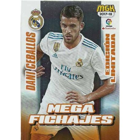 Dani Ceballos Edición Limitada Real Madrid 398 Bis Megacracks 2017 - 18