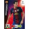 Soccer Cards  Sergio Busquets Barcelona Adrenalyn XL Uefa Champions League 2012/13